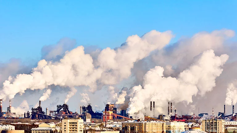 Industrial pollution in California